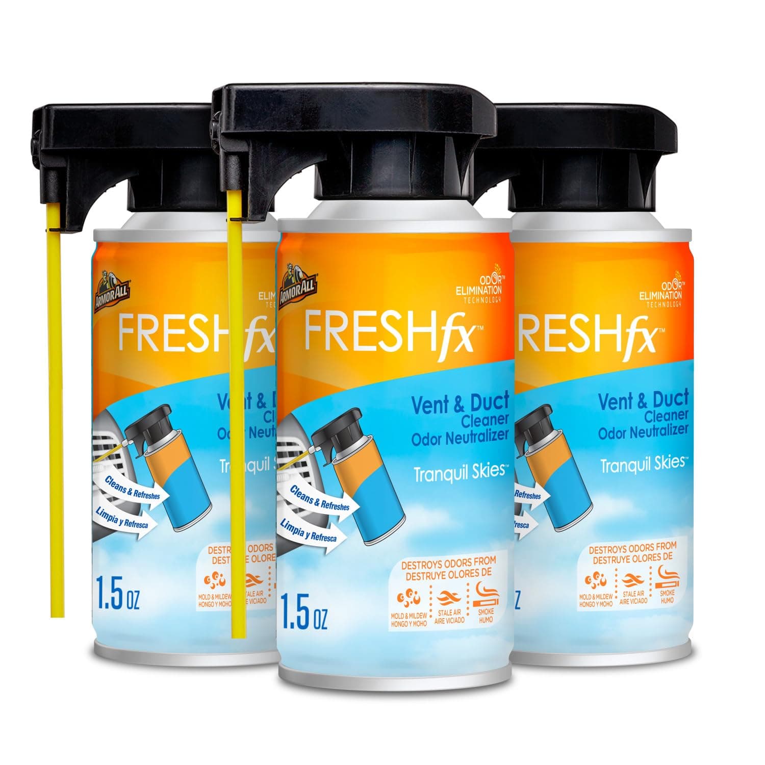 Armor All Fresh FX Vent and Duct Cleaner Odor Neutralizer, Stocking Stuffers,...