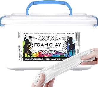 Pixiss Foam Clay (1500g, White)