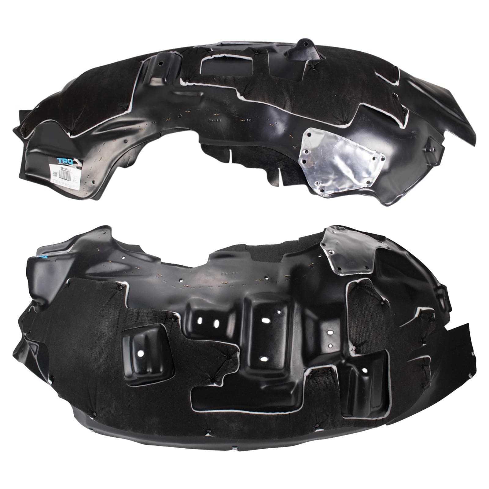 TRQ Inner Fender Liner Set Compatible with 2018-2020 Ford F-150 FO1248207 FO1249207