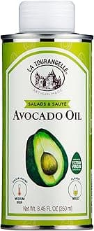 La Tourangelle, Avocado Oil, Handcrafted from Premium Avocados, Great for Cooking, as Butter Substitute, and for Skin and Hair, 8.45 fl oz