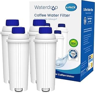 Coffee Filter, Replacement for De'Longhi® Water Filter DLSC002, ECAM, Eletta, Dinamica, Magnifica, ETAM Autentica and Different Model of Esam, TÜV SÜD Certified (4)