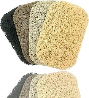 Soap Savers For Bar Soap 4PCS, Non-Slip Self Draining Soap Bar Holder Pads, Bar Soap Holder for Shower Bathroom Travel Kitchen Sink Hotel Cleaning Supplies, Soap Bar Saver Dish Soap Lift (Assorted, 4)