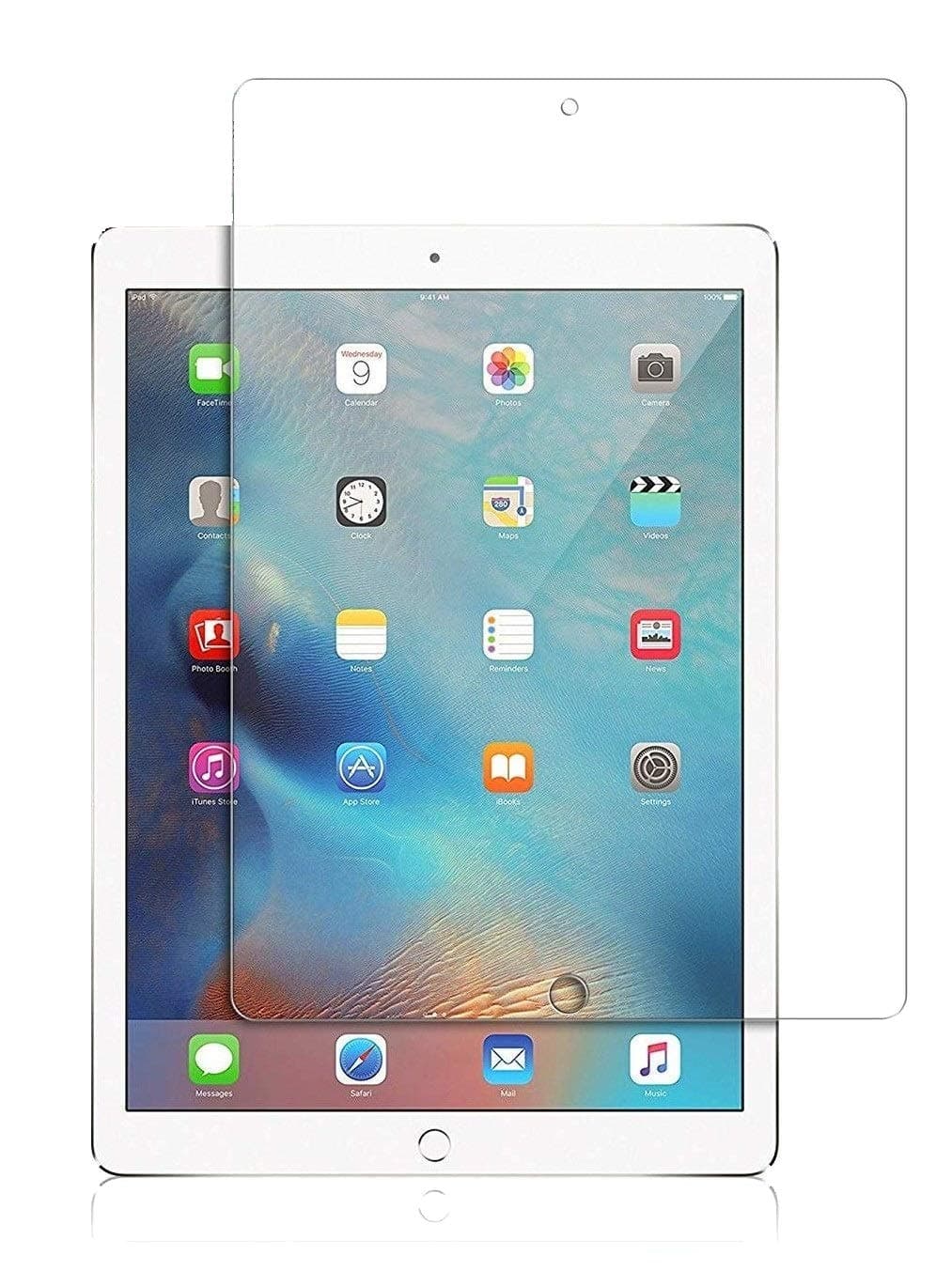 Tough Lee Tempered Glass Screen Guard for Apple iPad Pro 12.9 inch (2015 & 2017) (Transparent) (with Home Button) (Pack of 1)