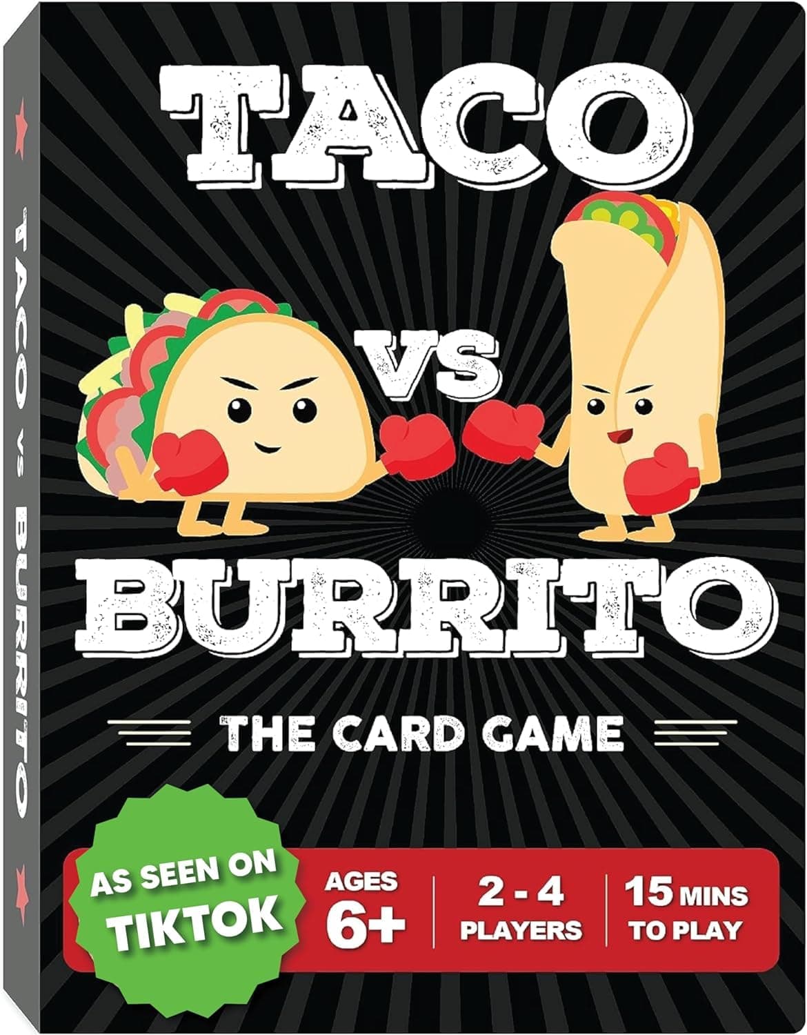 - Taco vs Burrito - The Wildly Popular Surprisingly Strategic Card Game Created by a 7 Year Old - 5 Ways to Play - a Family-Friendly Party Game for Kids, Teens & Adults