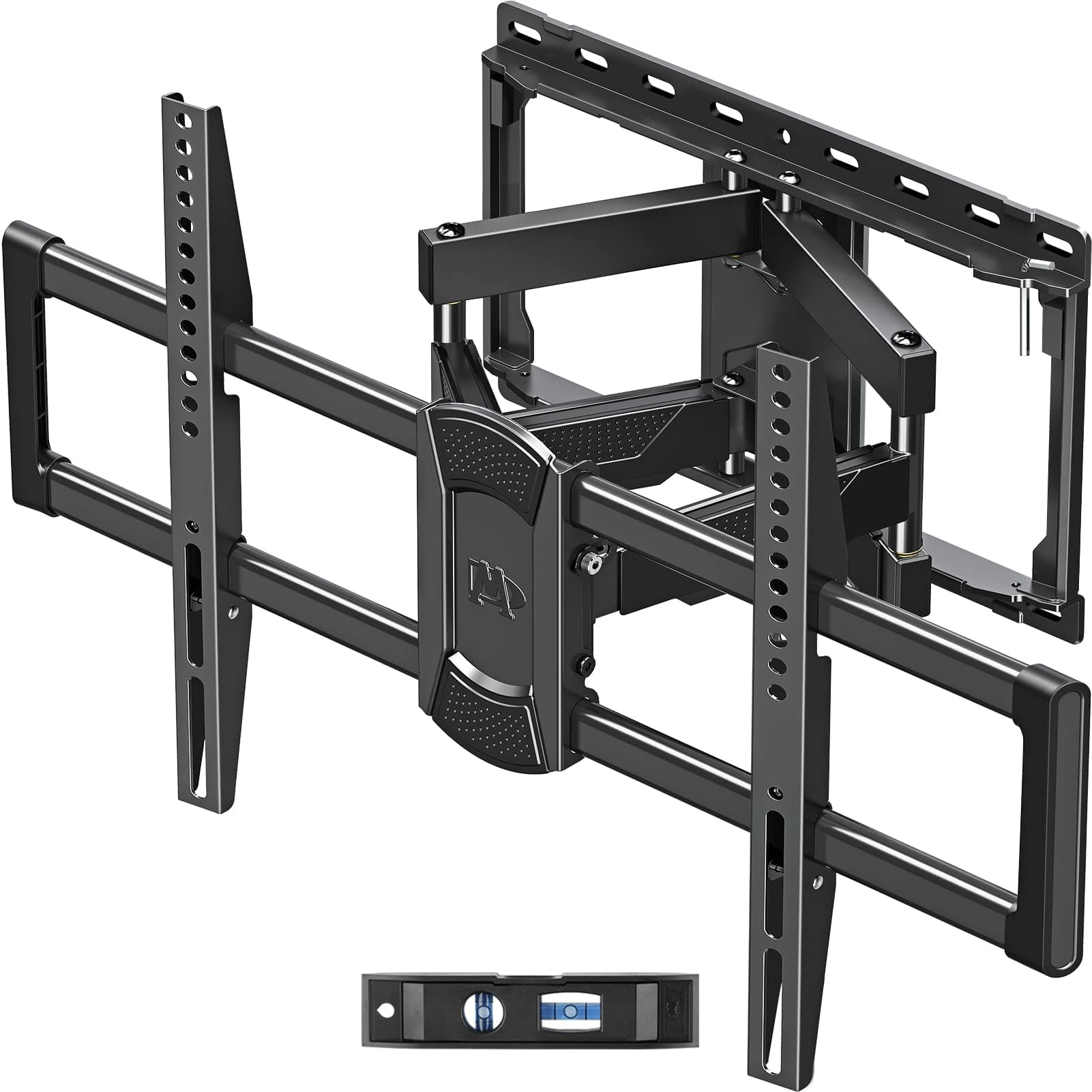 TV Wall Mount for 42-84 Inch TVs, Full Motion Articulating Bracket with Swivel and Tilt, Max VESA 600x400mm, Up to 100lbs, Fits 16" Wood Studs MD2619