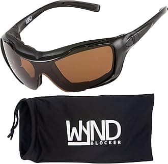 WYND Blocker Polarized Large Motorcycle Riding Sunglasses Sports Wrap Glasses
