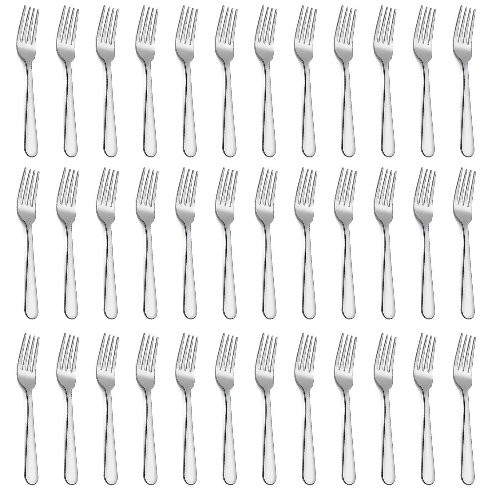 36 piece dinner forks