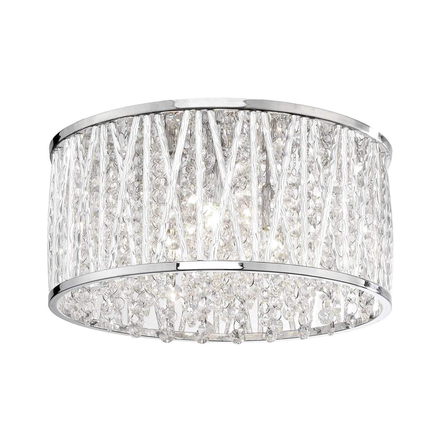 Paul Neuhaus Lefes 3 Light LED Semi-Flush Ceiling Light