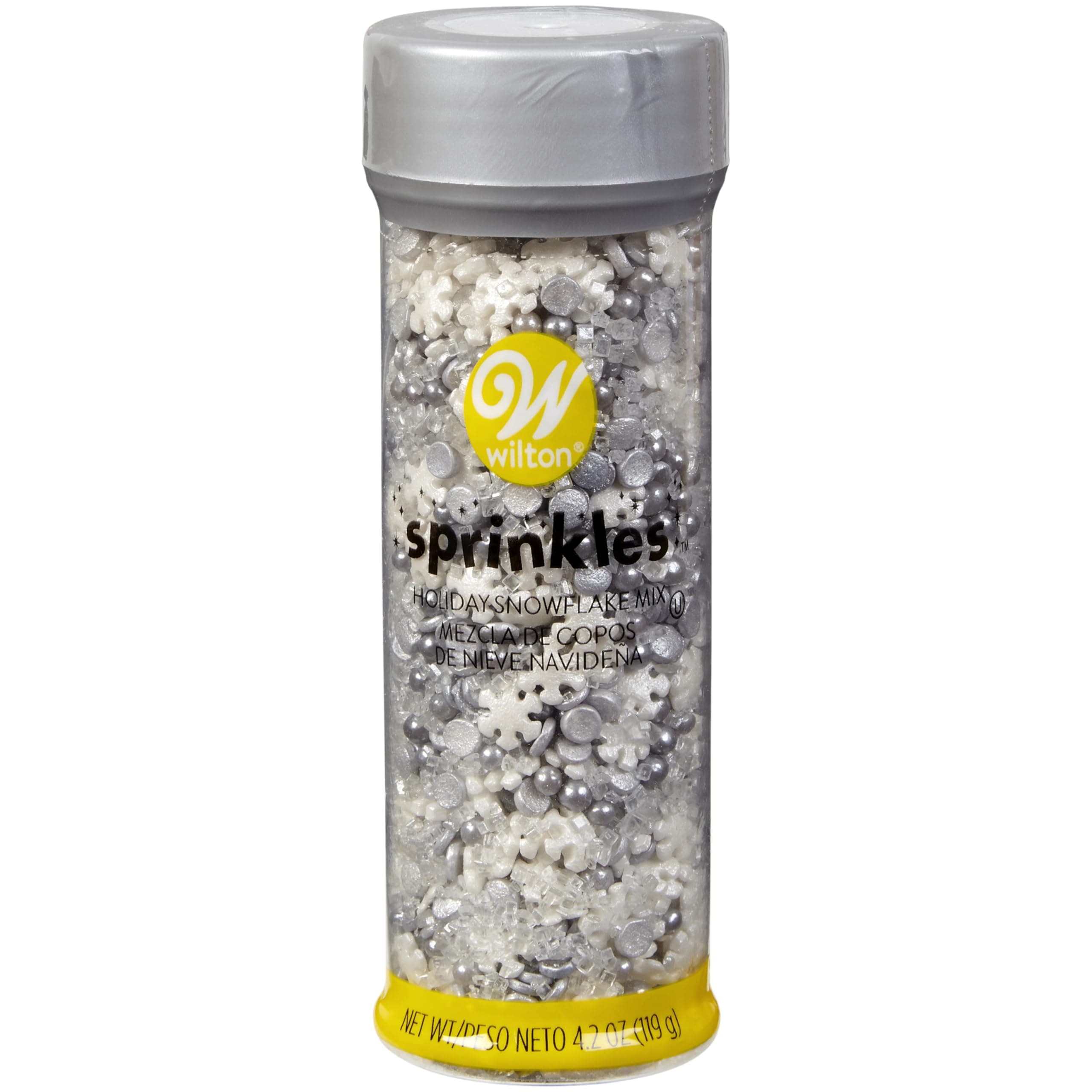 Holiday Shimmer Snowflake Mix Sprinkles