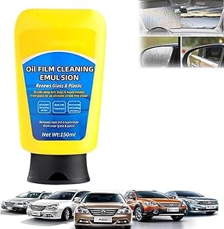 Oil Film Cleaner, Oil Film Emulsion Glass Cleaner, Emulsion Glass Clean Remover, Car Coating Spray, Car Windows Quick Effect Coating Agent for Home and Auto Cleaning (1PC)