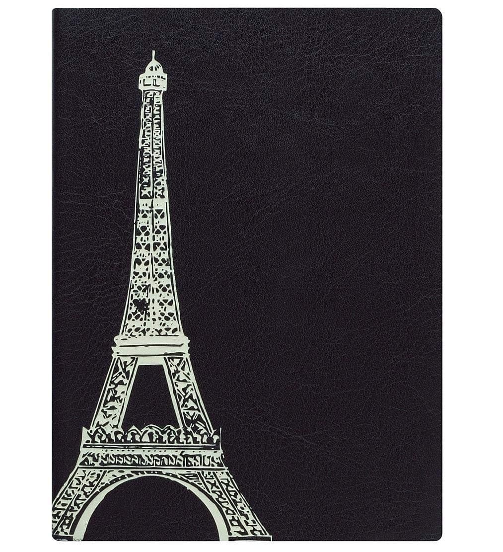 Eccolo World Traveler Journal Essential Collection, Eiffel Tower, 5 x 7 Inches (D307Z)