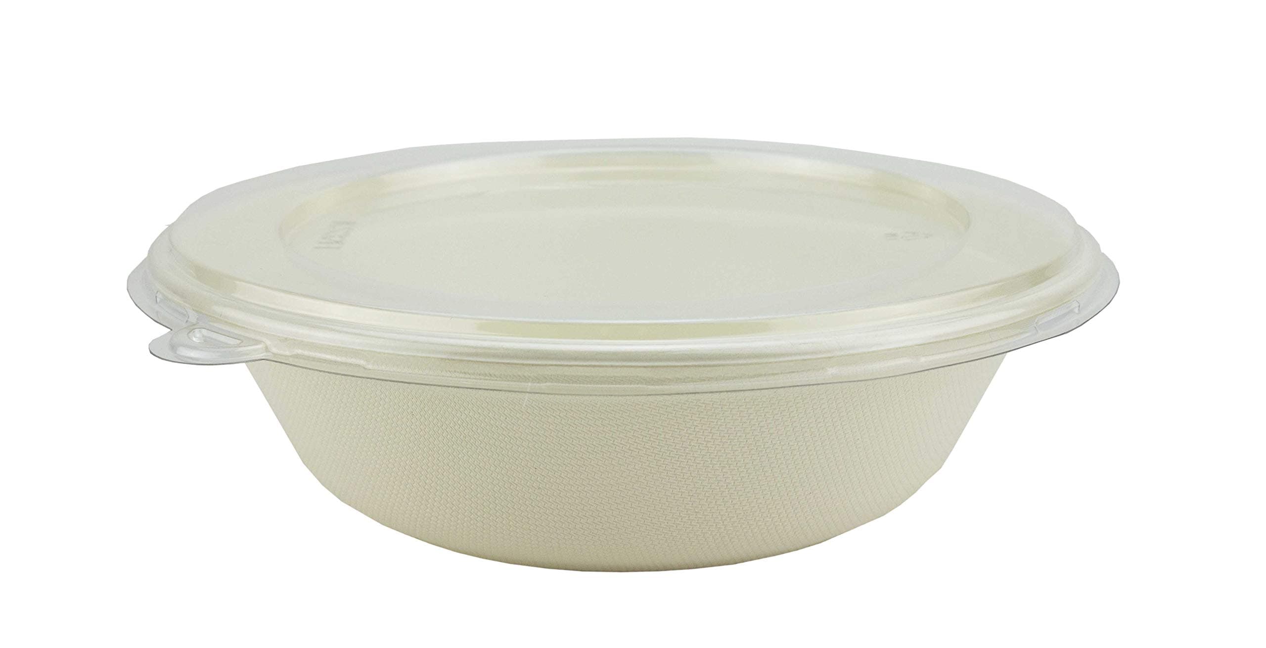 Signature PackagingTakeaway Bowl Container with Lid - 25 Pack - Eco Friendly - 34oz (1000ml)