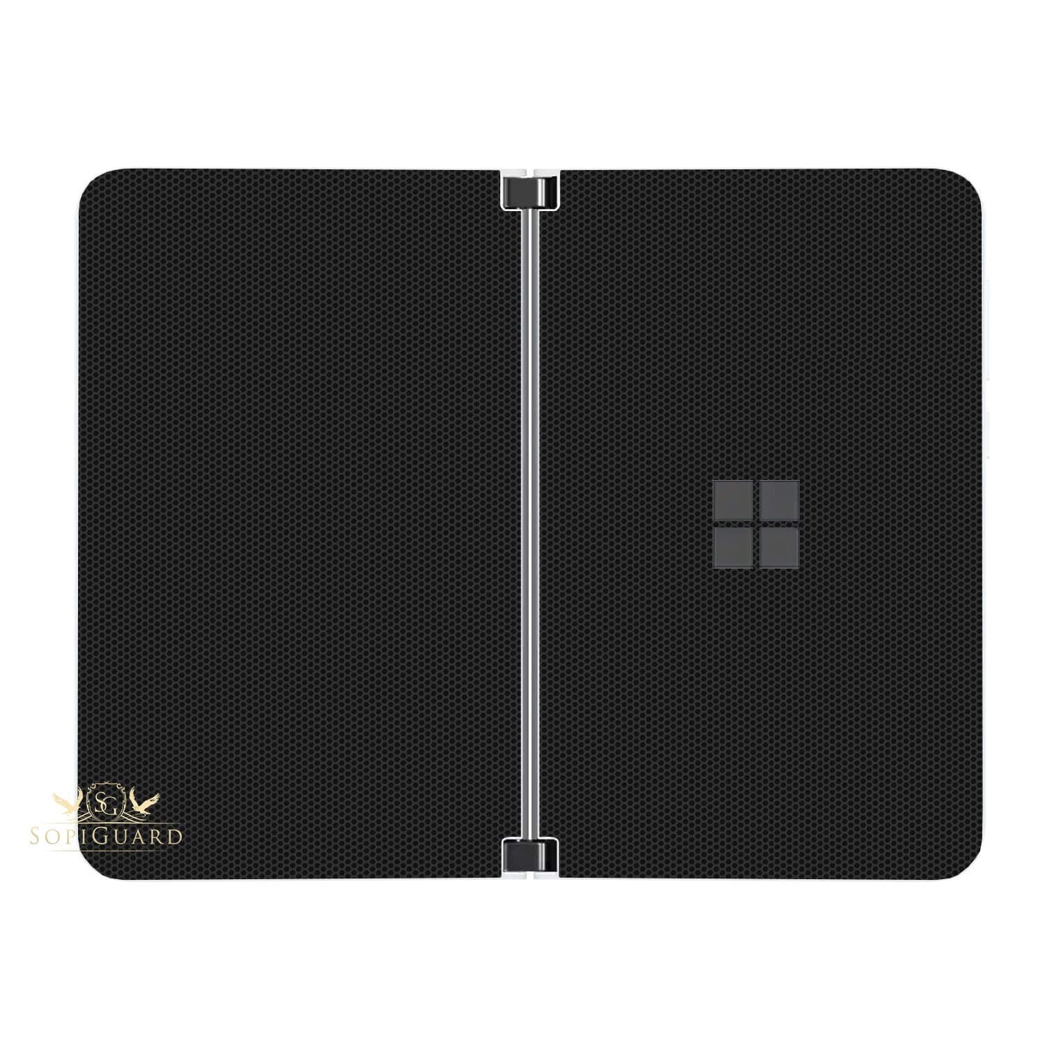 SopiGuard Sticker for Surface Duo Phone Edge-to-Edge Precision Vinyl Skin Wrap (Matrix)