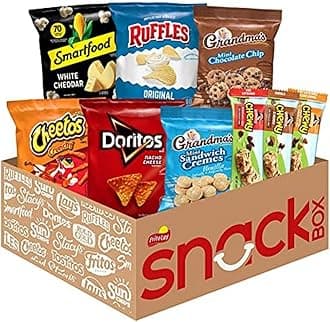 Frito-Lay Lunch Box Mix, Chips, Cookies and Quaker Chewy Bars Variety Pack, (Pack of 40)
