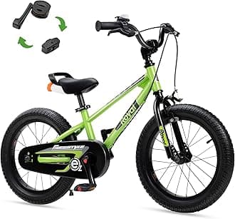 Royalbaby EZ Kids Bike 12 14 16 18 Inch Bicycle with Quick Release Crank Pedal for Beginners Easy Learn Biking Boys Girls Ages 3-9 Years