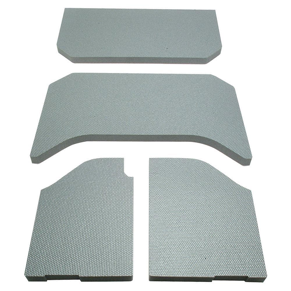 Design Engineering 050133 Boom Mat Sound Deadening Headliner for 4-Door Jeep Wrangler (2007-2010) - Grey
