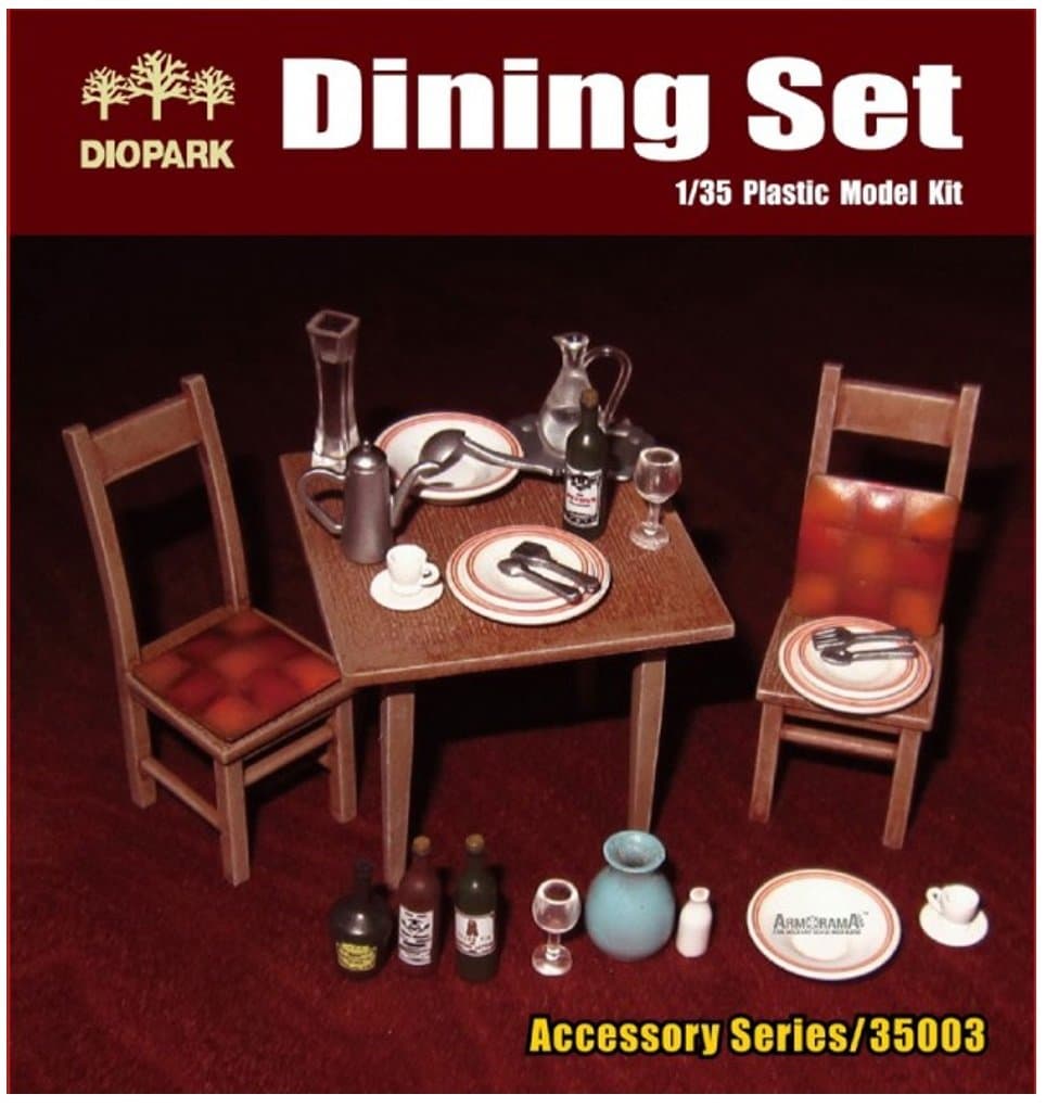 DioPark (diode Park) [DP35003] 1/35 dining set (japan import)
