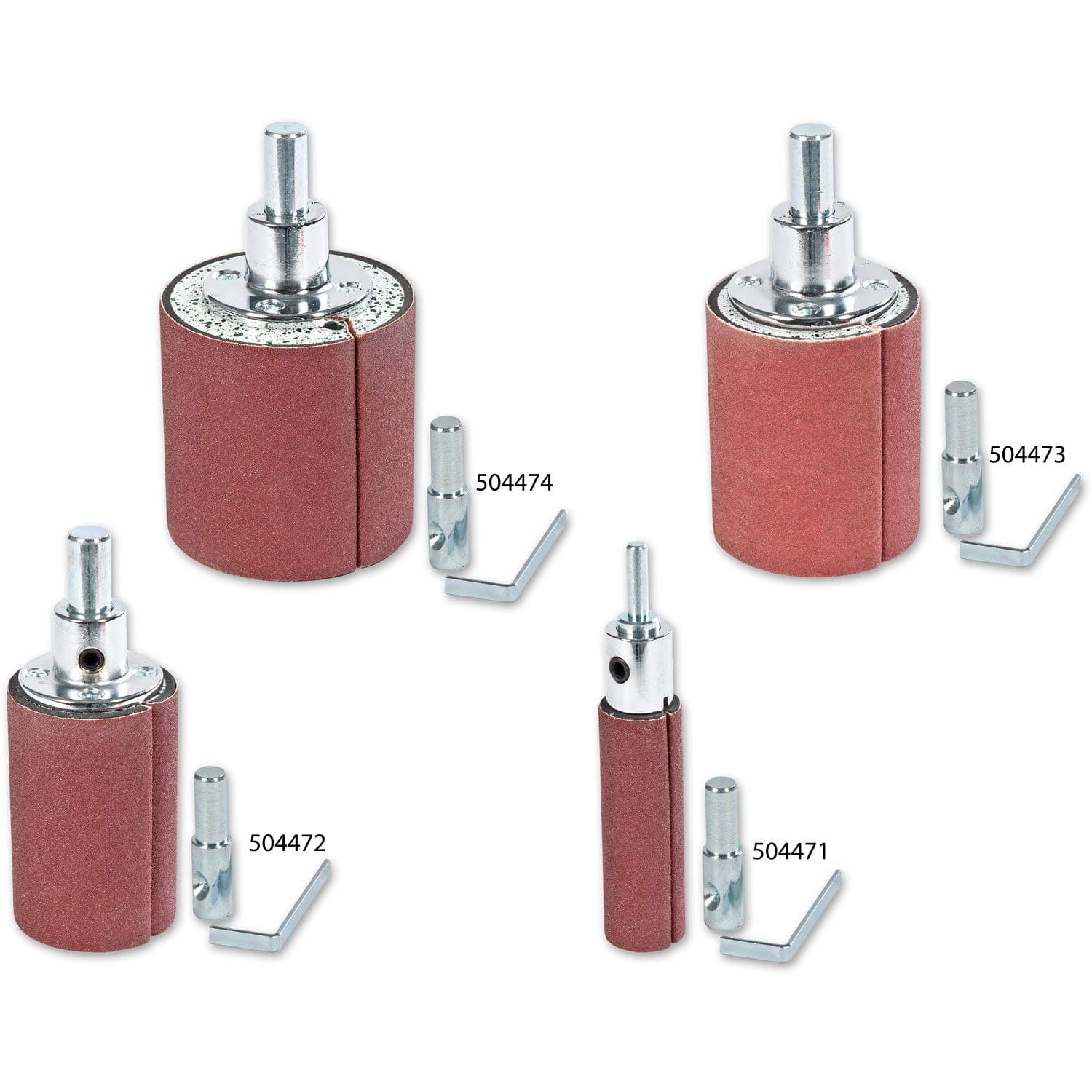 Axminster Sleeveless Sanding Drum 63mm x 75mm