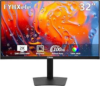 24 Inch Touchscreen Monitor, IPS FHD 1080P Touch PC Display, 100Hz, LED Backlit Multi-Touch Monitor, VESA, HDMI & VGA & USB Computer Touch Screen for Gaming, Business, Warehouse, Bar, Gym