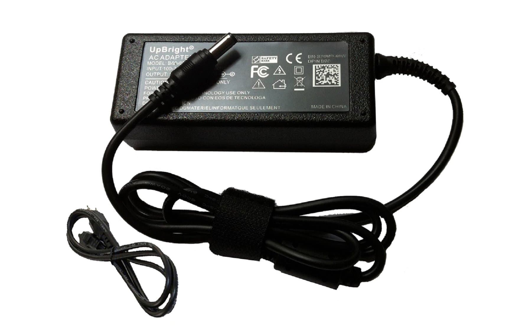 GEPNew Replacement AC Adapter 19V for LG Flatron 22" LED Monitor 22EA53T-P, 23" LED 23EA63V-P, 26" Class Slim LED 26LN4500, 27" Flatron LED 27EA63V-P.