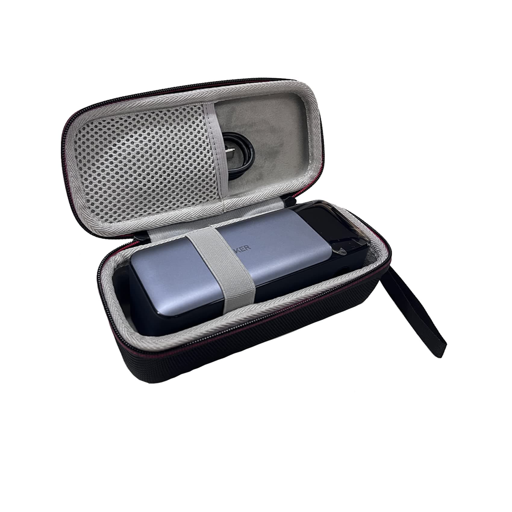 Hard Case for Anker 737 Power Bank (PowerCore 24K), EVA Hard Travel Case Compatible with Anker Prime 27,650mAh Power Bank (250W)