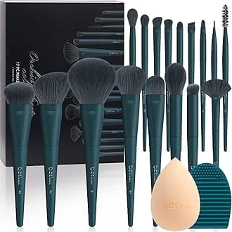 DUcare DUcare Makeup Brush Set 9 Pcs Gift Box Professional Essential Face Powder Eye Shadow Powder Liquid Cream Kit