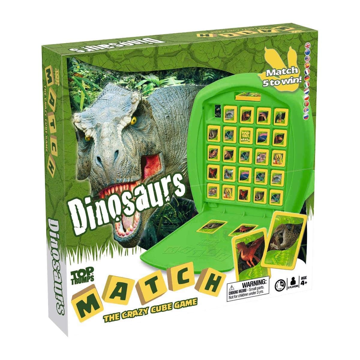 Winning Moves Top Trumps Match Dinosaur, 035804