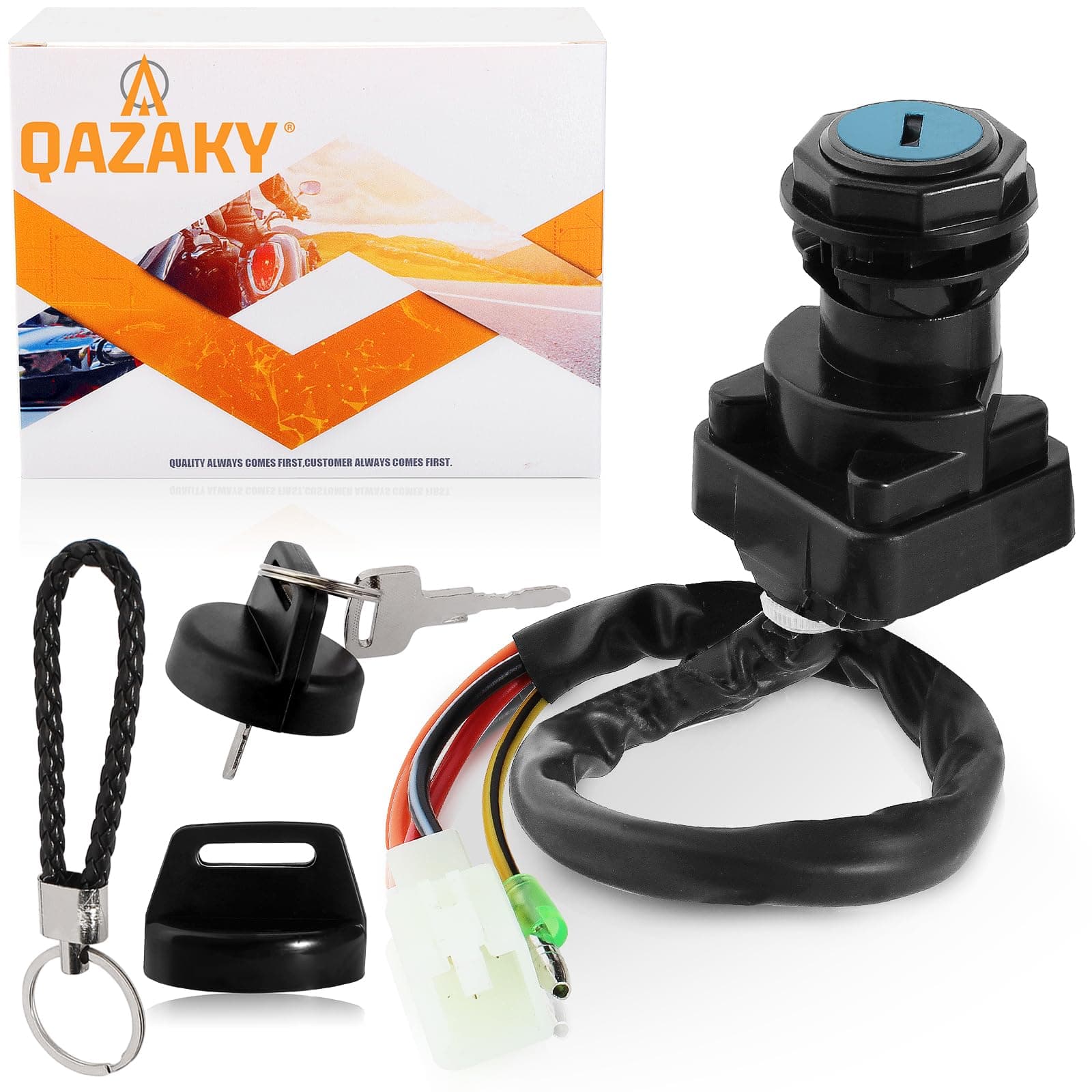 Ignition Key Switch Compatible with Suzuki ATV LT80 LT80S LTZ50 LTZ50Z LT 80 80S Z50 Z50Z LT-80 LT-80S LT-Z50 LT-Z50Z