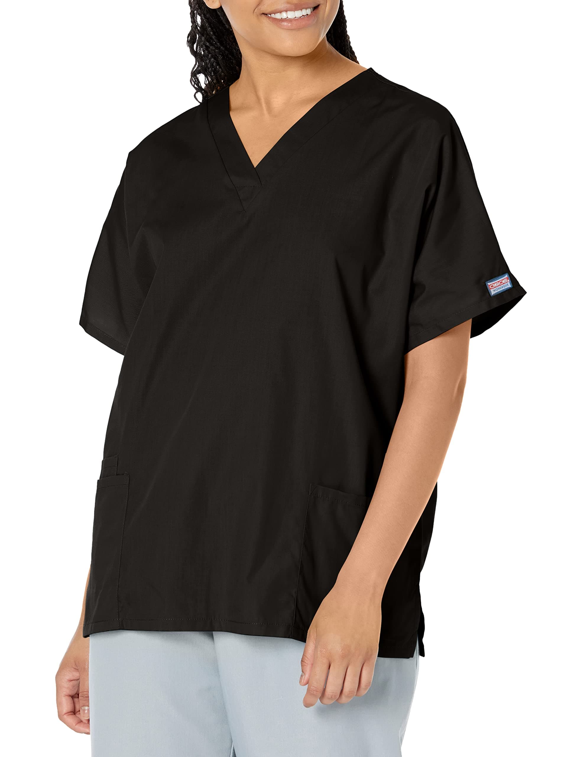 Cherokee Women's V Neck Scrubs Shirt
