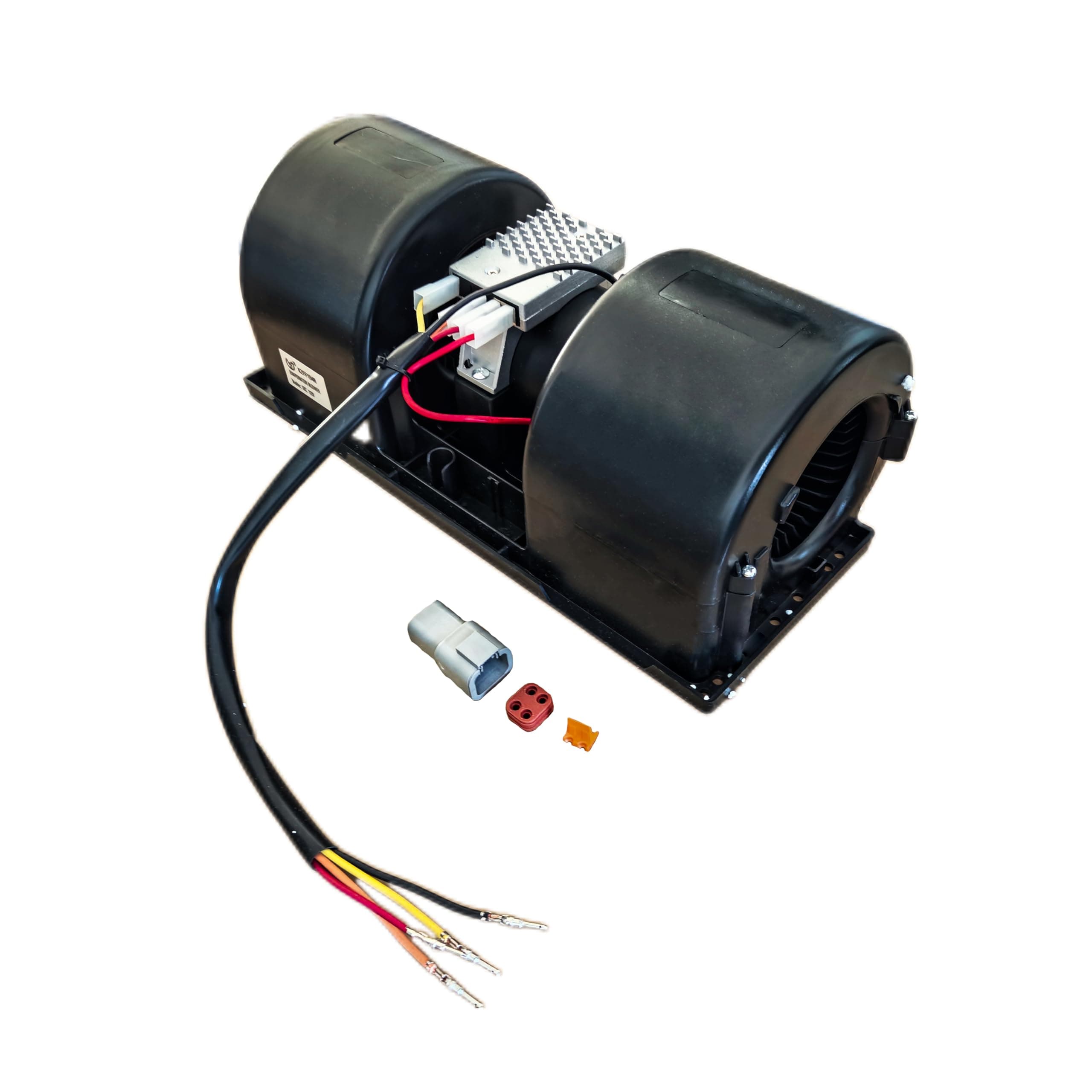 7193536 Cab Blower Motor Assembly Compatible for Bobcat Skid Steer Loader T450 T550 T590 T595 T630 T650 T750 T770 T870 S450 S510 S530 S550 S570 S590 S595 S630 S650 7282145 7249527