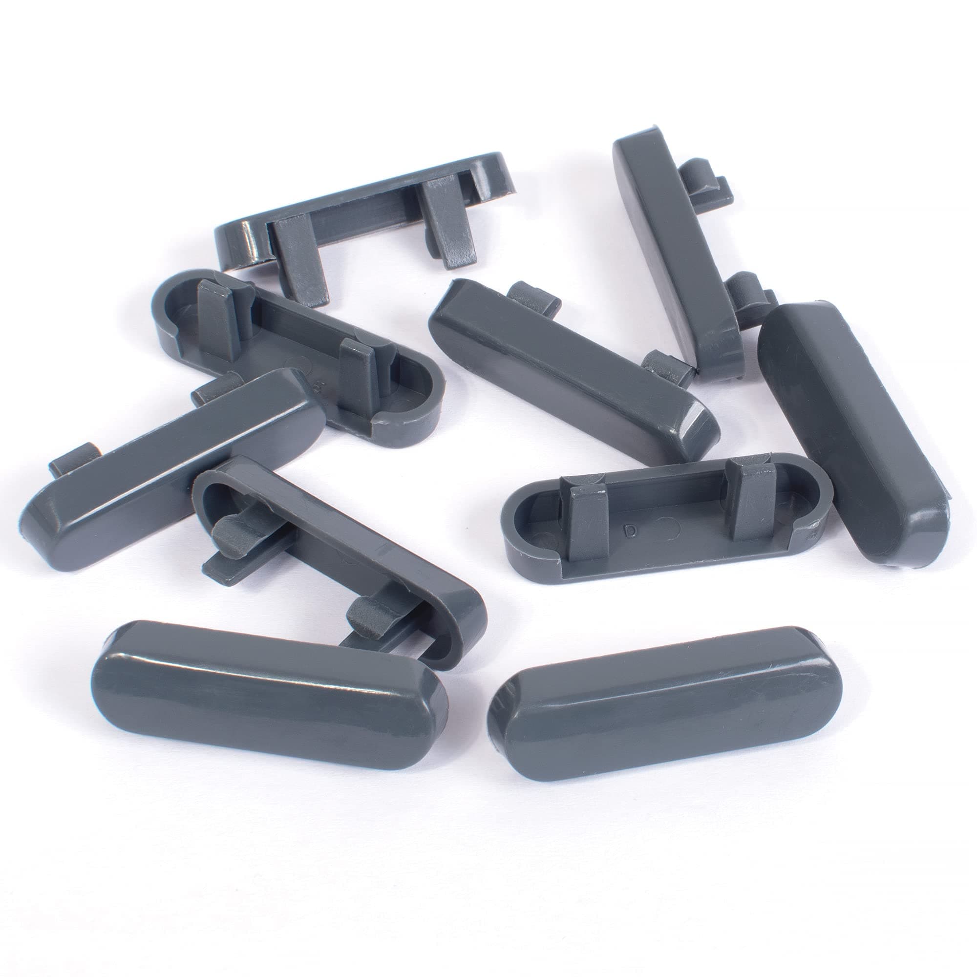 JCP 10 x Anthracite Grey Drainage Cover Caps Weep Hole Covers for UPVC Windows