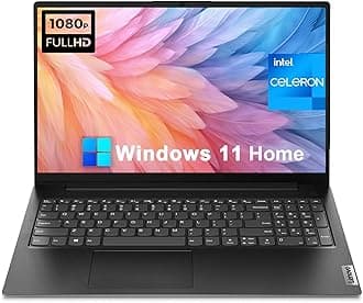 Lenovo V15 Gen2 15.6" FHD Business & Home Laptop, Intel Celeron N4500 Processor, 16GB RAM, 1TB SSD, Numeric keypad, Wi-Fi, BT 5.1, Webcam, RJ-45, HDMI, Windows 11 Home, w/Battery