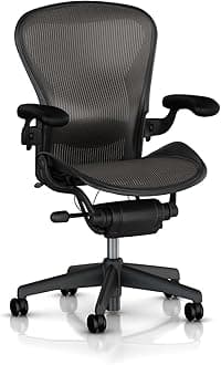 - Classic Aeron Chair-Aluminum, Size B