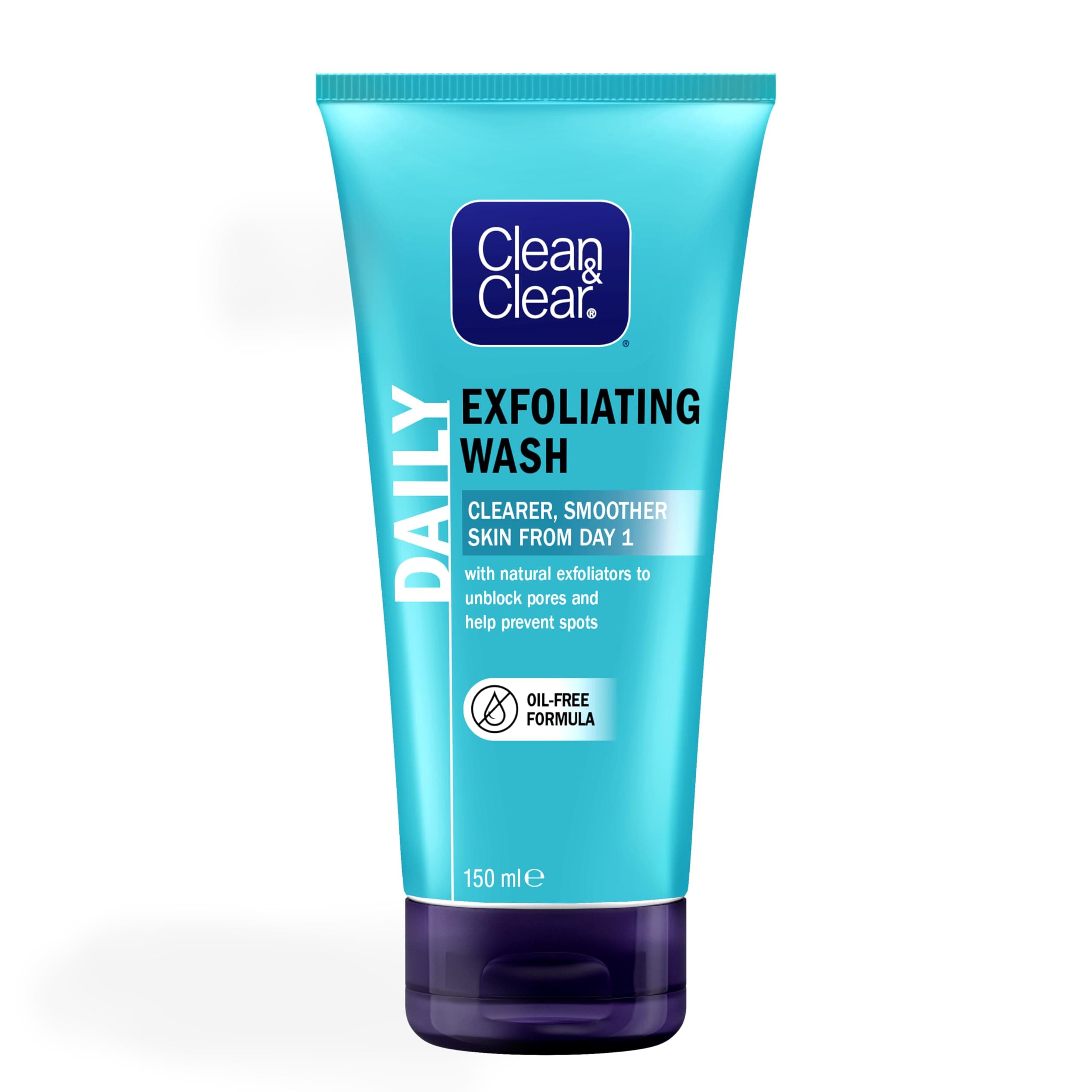 Clean and Clear Exfoliating Daily Wash, 150ml