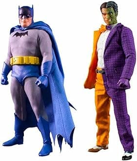 Mezco One:12 Collective Golden Age Batman Vs Two-Face Action Figure Boxed Set