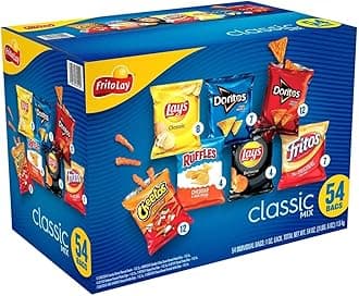 Frito Lay Classic Chips Variety, 1 Ounce (54 Count)