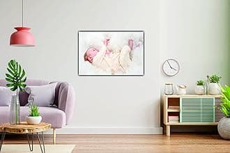 New Born Baby Girl/Boy Poster for Wall Pregnant Women Cute Large Posters in Room Bedroom with Big Size Matt Finish,Single Photo(Desg - 01)