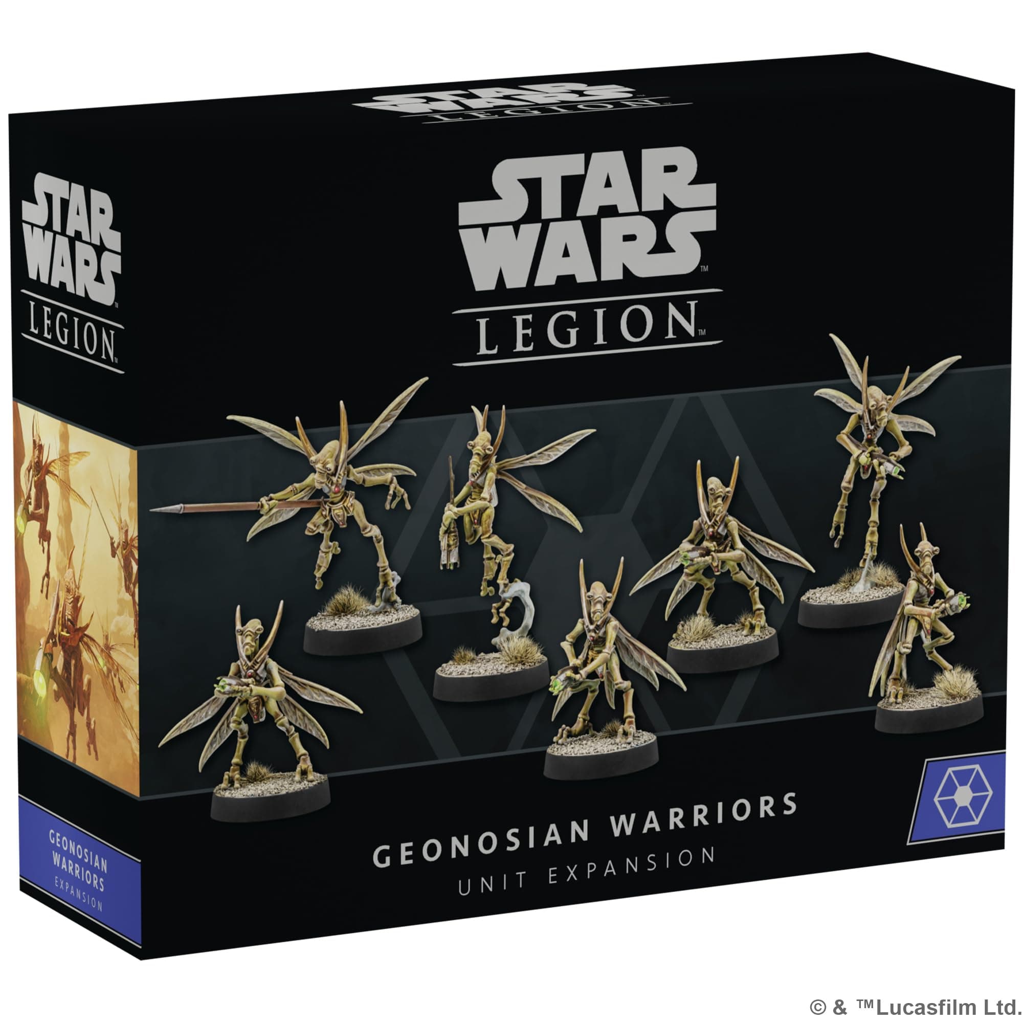 Star Wars: Legion Geonosian Warriors SQUAD PACK - Tabletop Miniatures Game, Strategy Game for Kids and Adults, Ages 14+, 2 Players, 3 Hour Playtime, Made by Atomic Mass Games