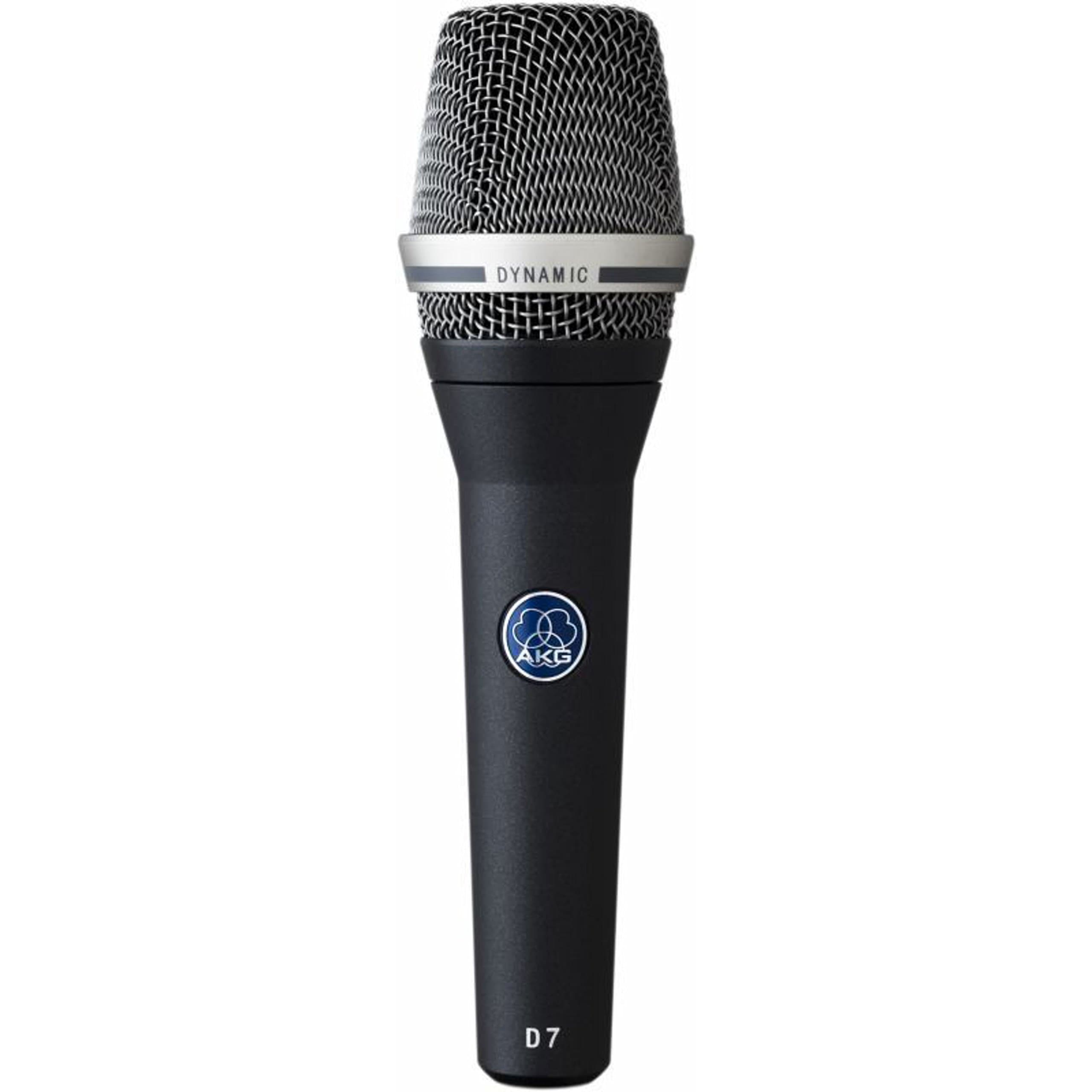 Pro Audio D7 Professional Dynamic Microphone, Chrome