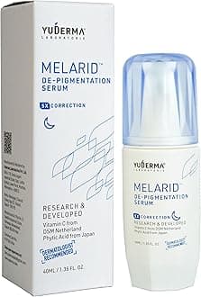 YUDERMA Melarid 5X CORRECTION De-Pigmentation Serum 40ml | Face Serum for Uneven Tone & Dark Spots | Supports Pigmentation Removal & Even Complexion | Lightweight Texture for All Skin Types