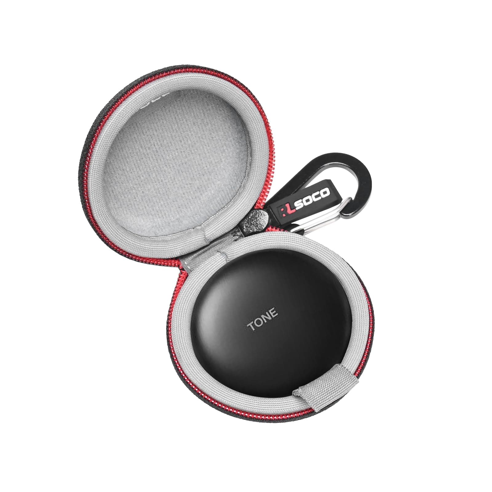 Hard Case for LG Tone Free FP9E/FP5/T90/FP8/FN6/FN5W/T60Q True Wireless Bluetooth Earbuds | Shockproof, Dustproof, Water-Resistant Storage Pouch with Sturdy Metal Hook (Case Only)