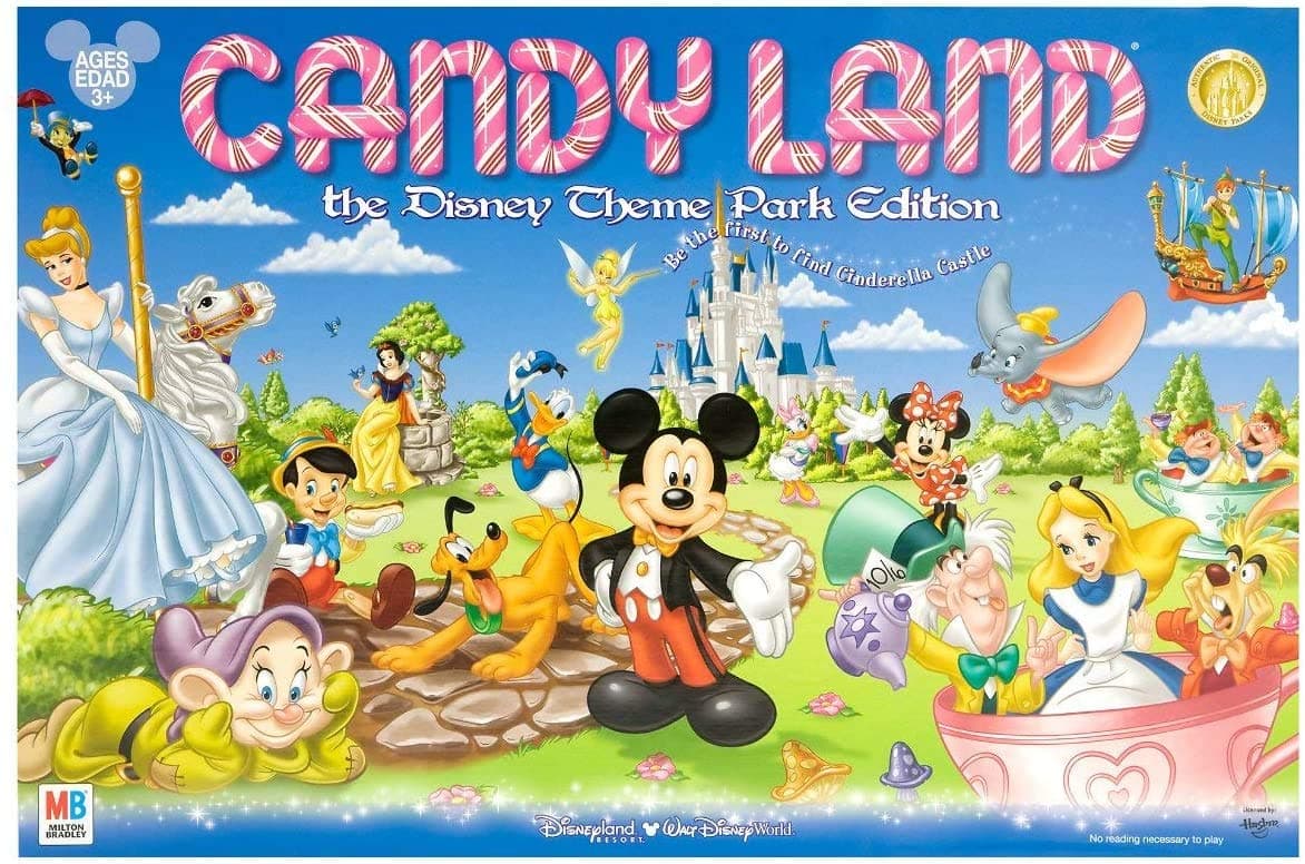 Parks Exclusive Candyland Theme Park Edition Game