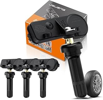 Ford TPMS Sensor, Tire Pressure Monitoring System Sensor fit for Ford F150 F250 F350 F450 Expedition Focus Fusion Mustang, Lincoln MKZ MKS Replaces 9L3Z1A189A 9L3T1A180AF DE8T1A180AA 4-Pack 315Mhz