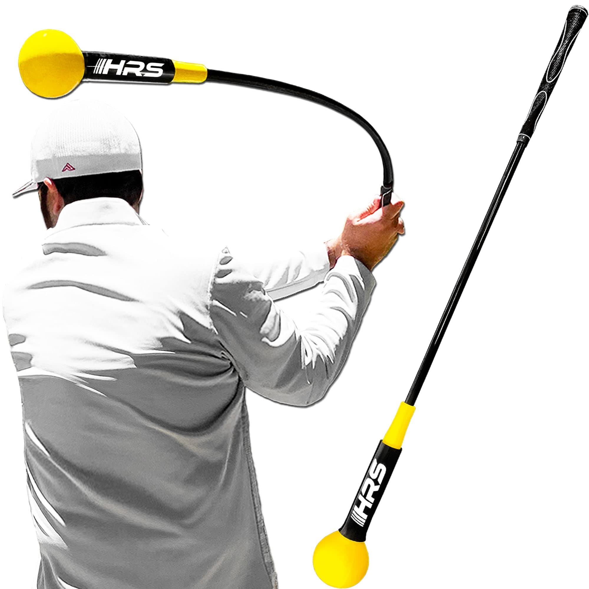 Hit Run Steal Warm Up Golf Swing Trainer (40 Inch), Boost Confidence, Correct Position Sequence for Long Distance Powerful Shots - Instant Feedback Mechanism for a Quick Adjustment and Improvement