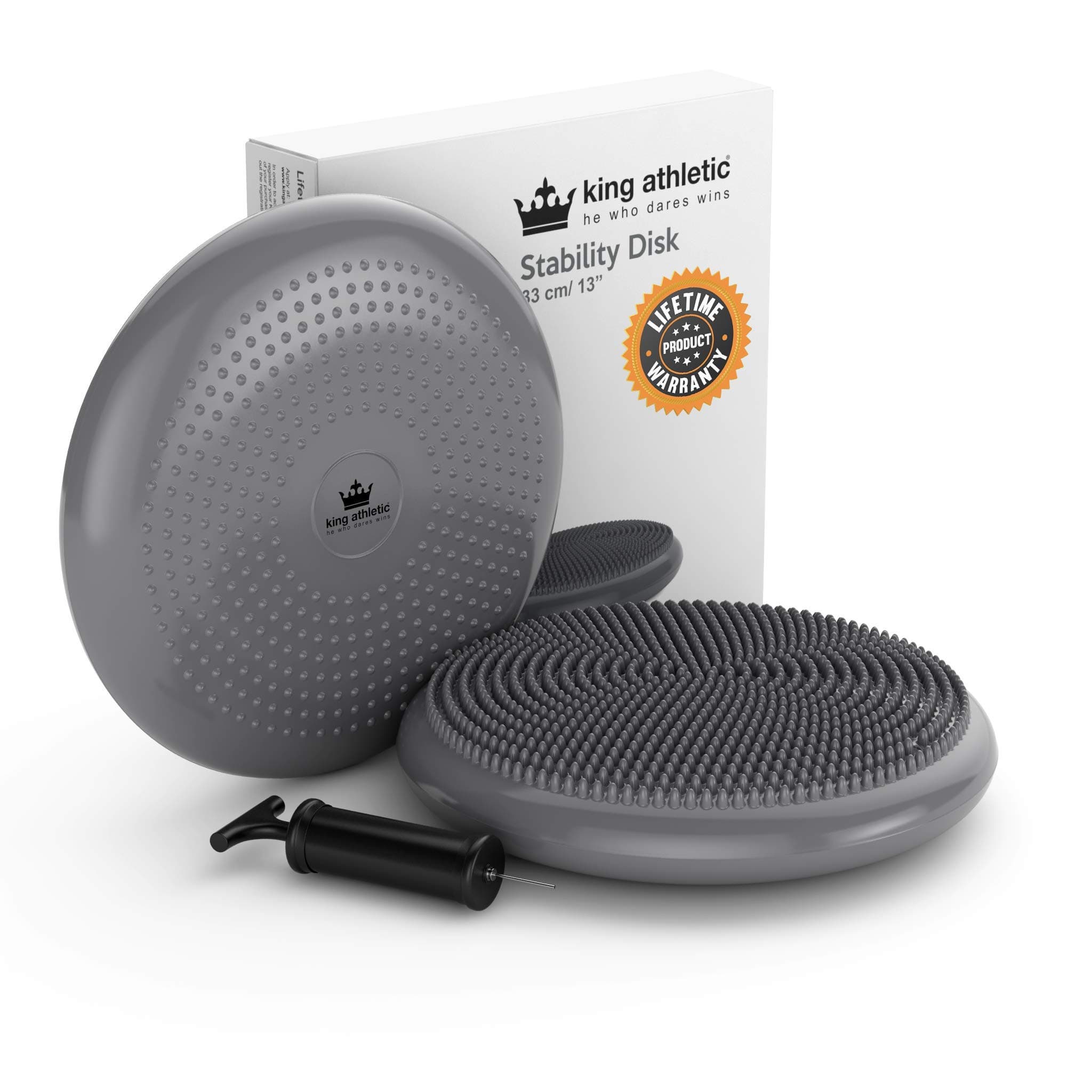 Stability Balance Disk :: Your NEW Bumpy Chair Cushion Disc :: Wobble / Wiggle Air Seat Disks also Best for Kids in Classroom Seating :: Because You Need the Top Adults Core Exercise Trainer :: Includes FREE Instructional eBooks :: Instant Lifetime Product Warranty