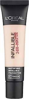 L'Oréal Infallible 24H Matte Foundation, 10 Porcelain, 35 ml