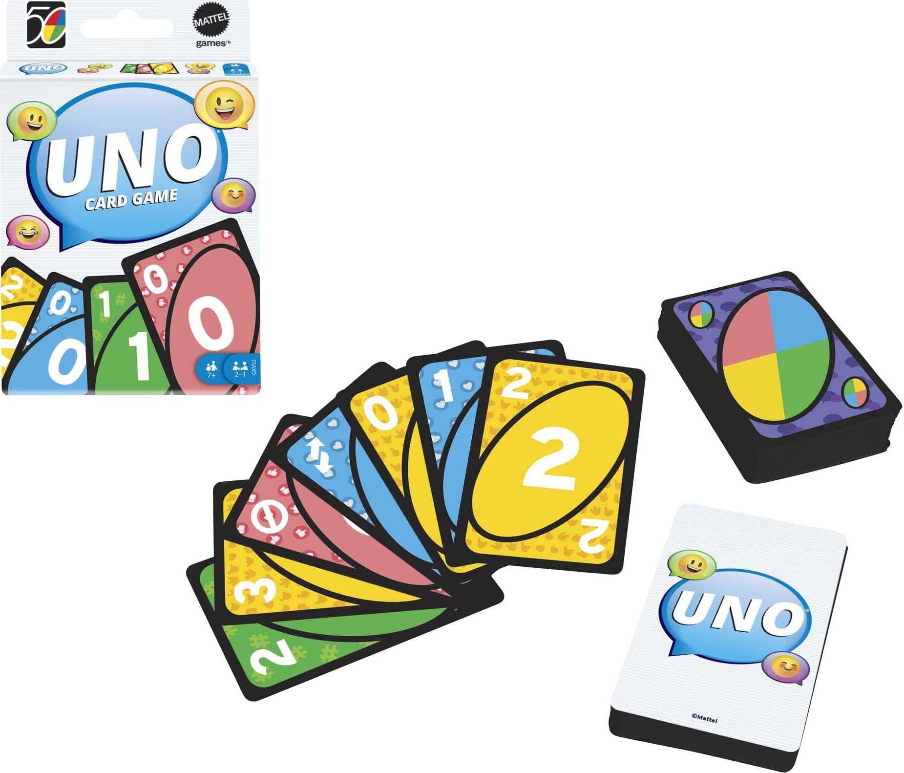 UNO Iconic Series 2010's Matching Card Game Featuring Decade-Themed Design, 112 Cards for Collectors, Teen & Adult Game Night, Ages 7 Years & Older