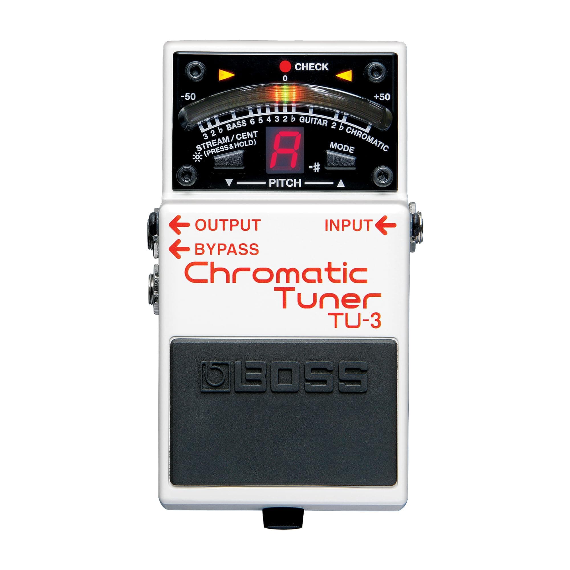 BOSS TU-3 Chromatic Stompbox Tuner pedal