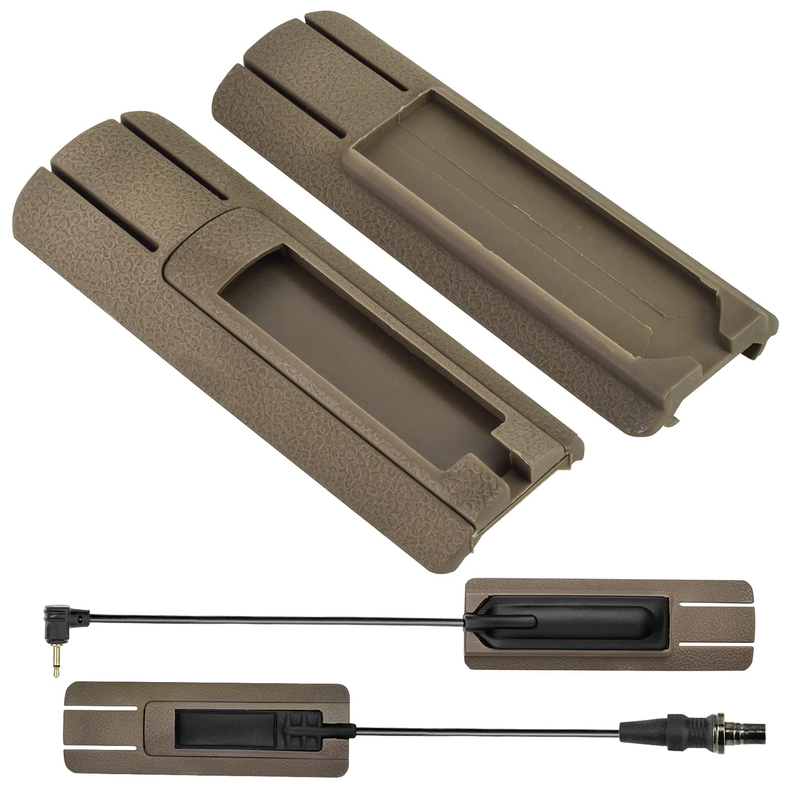 ACTIONUNION PEQ-15 Pressure Switch Mount Kit Set for 20mm Picatinny Rail