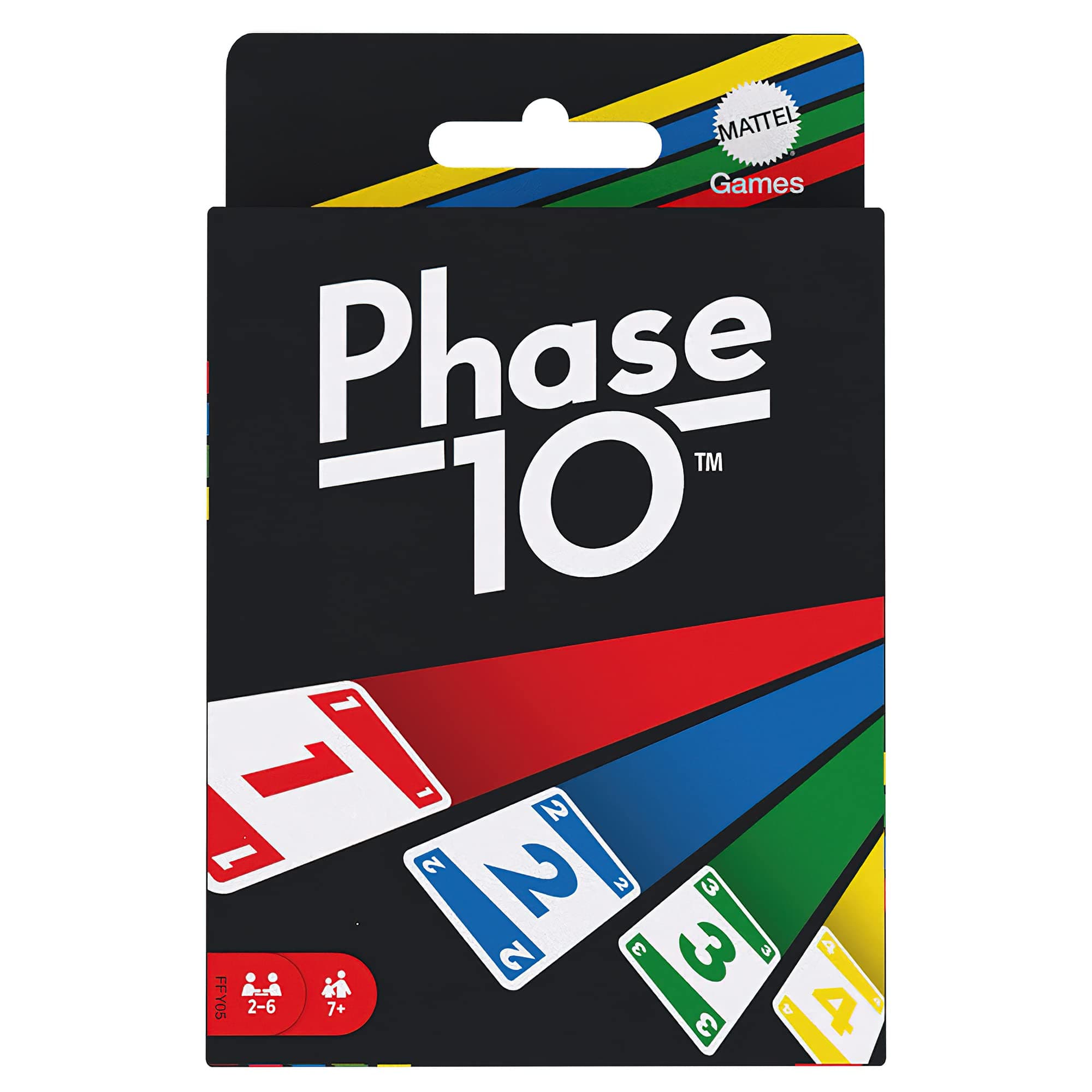 Mattel Games FPW38 Phase 10 Card Game (Packaging may vary)